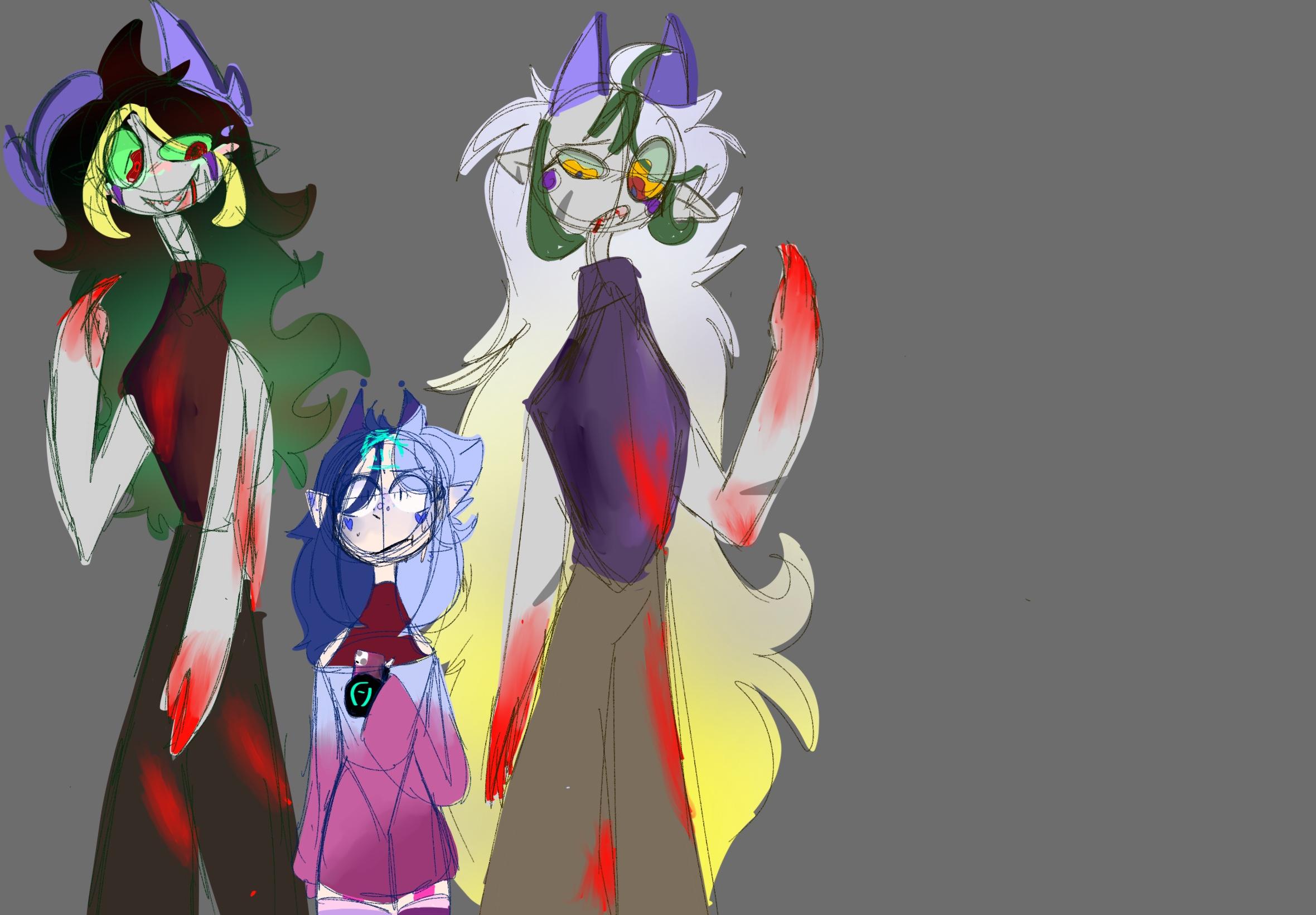 Demiis art Episode152 Redoing art + before and after - ibisPaint