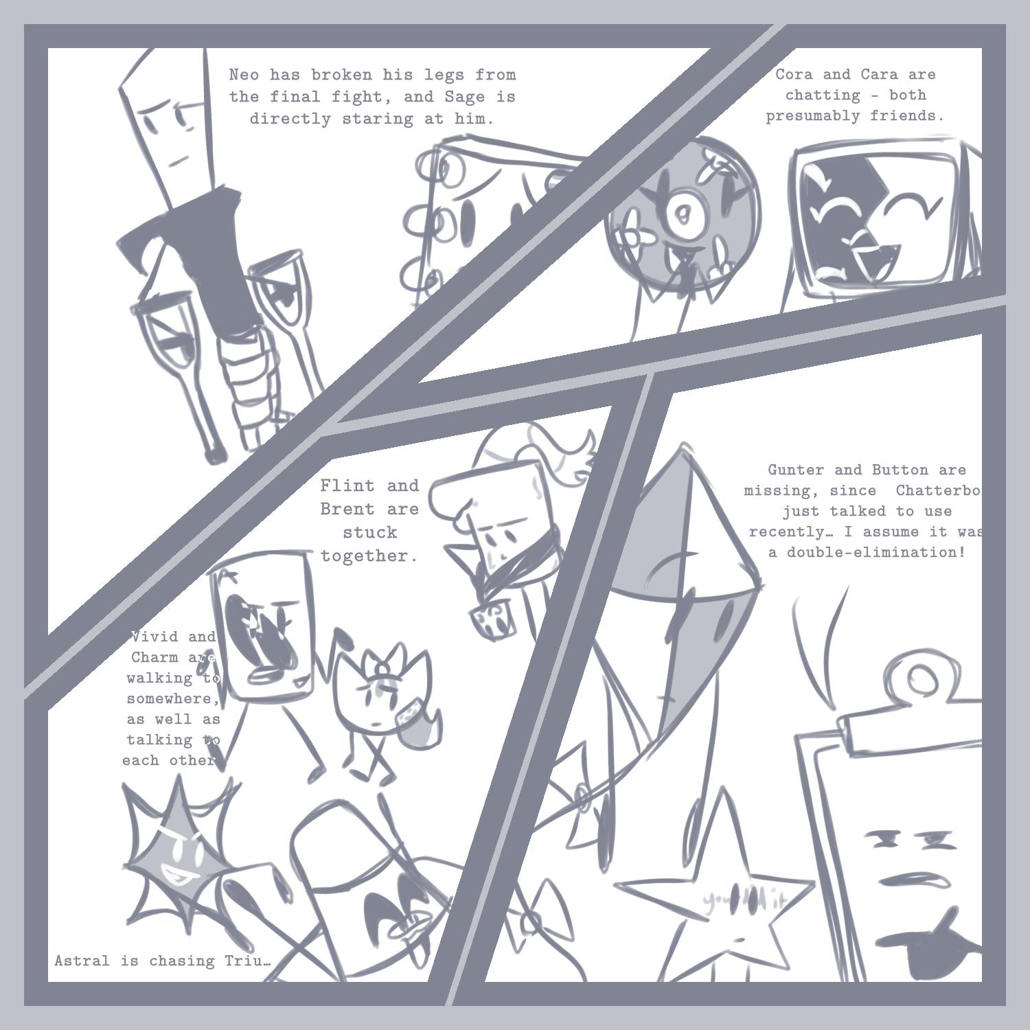 FUNNY OBJECTS DAY 5 COMIC 3 (1/?): Missing Search - ibisPaint