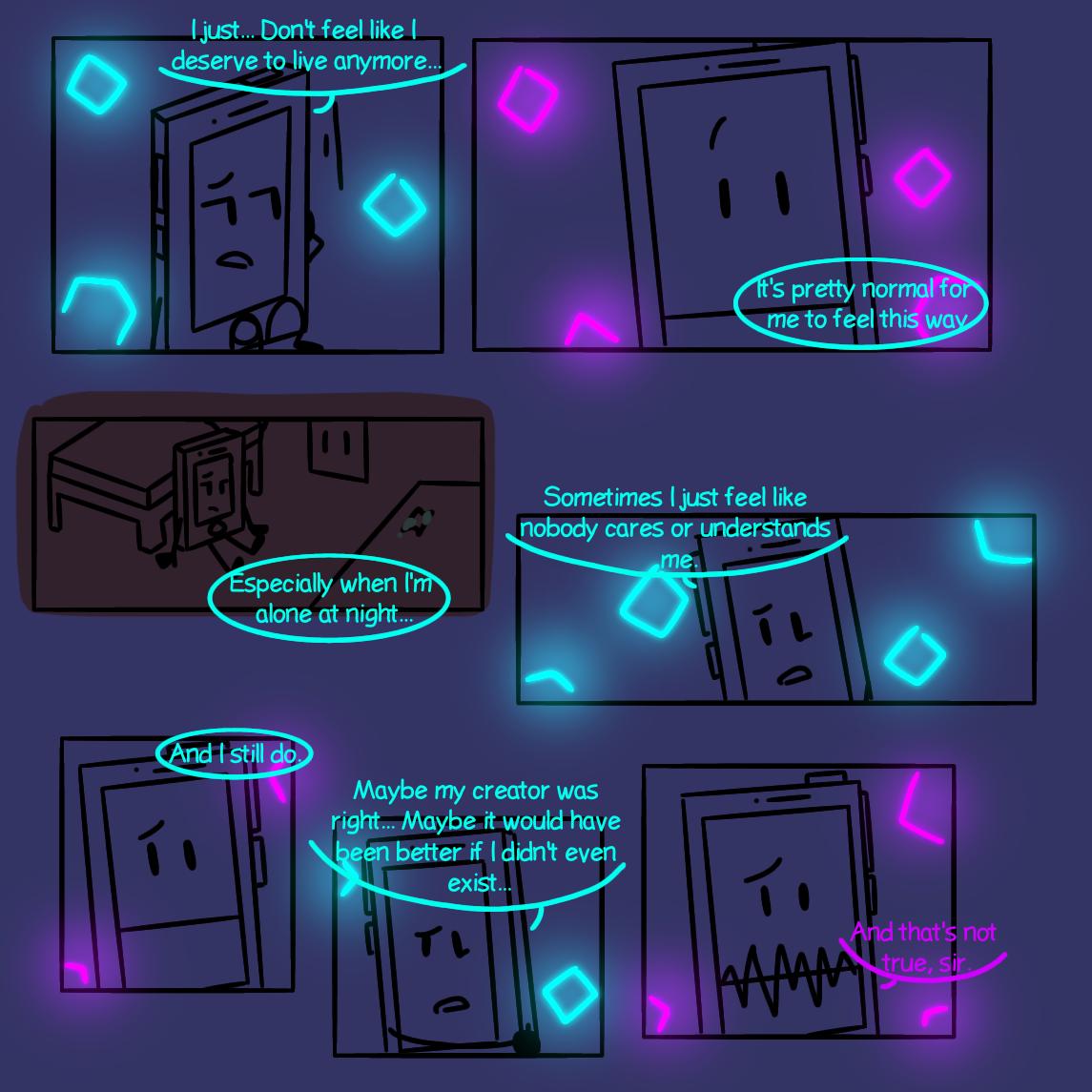 ERROR 403 [BFDI x II AU] ERROR10_ chapter1_part6 - ibisPaint