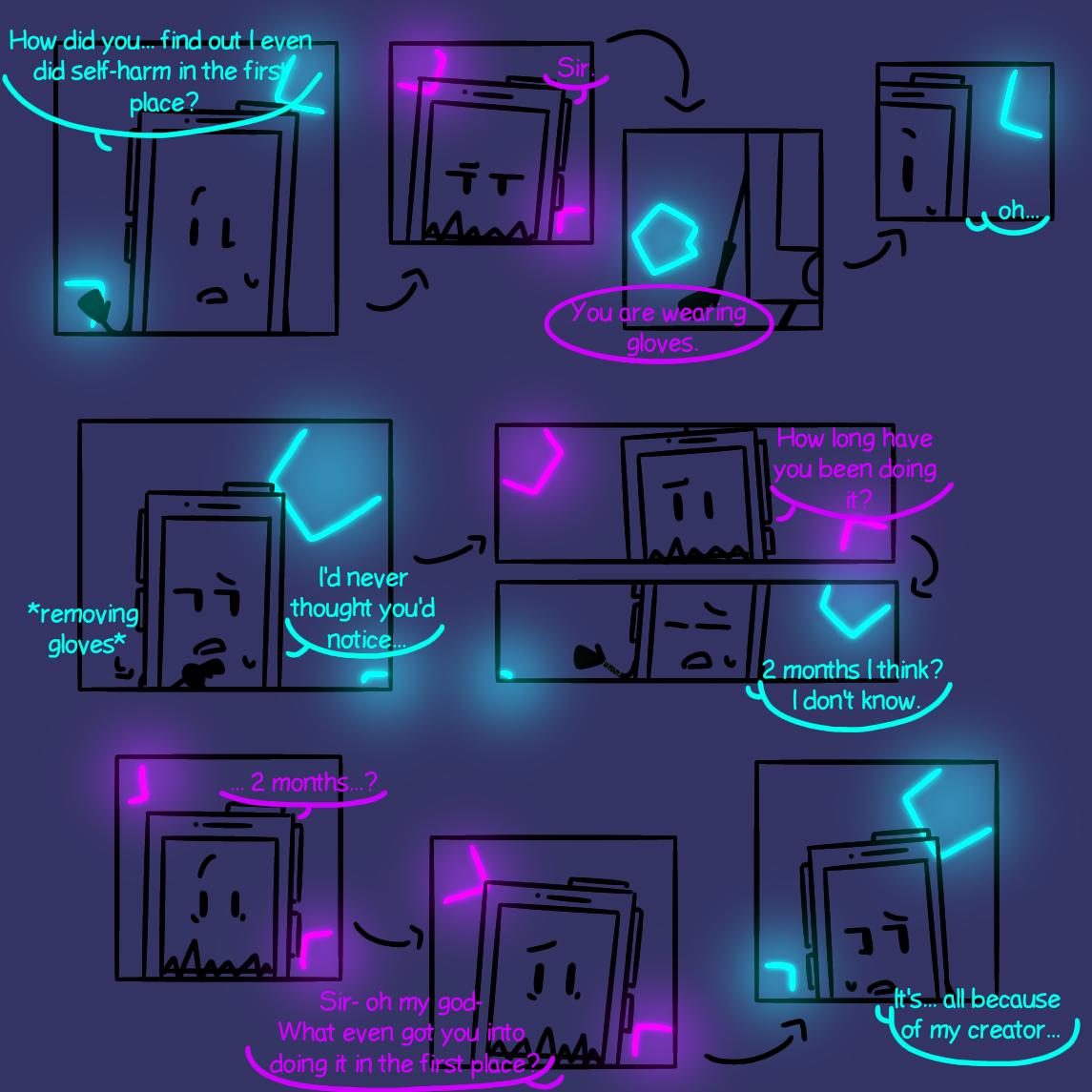 ERROR 403 [BFDI x II AU] ERROR12_ chapter1_part8 - ibisPaint