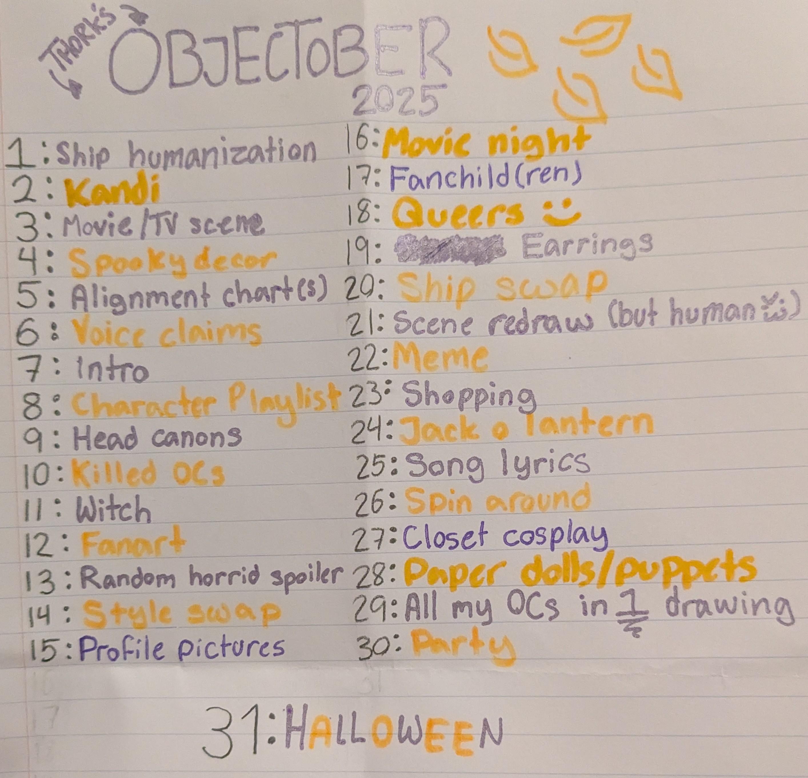Thork's objectober!!!! Spooky x5 Day 11 Witch - ibisPaint