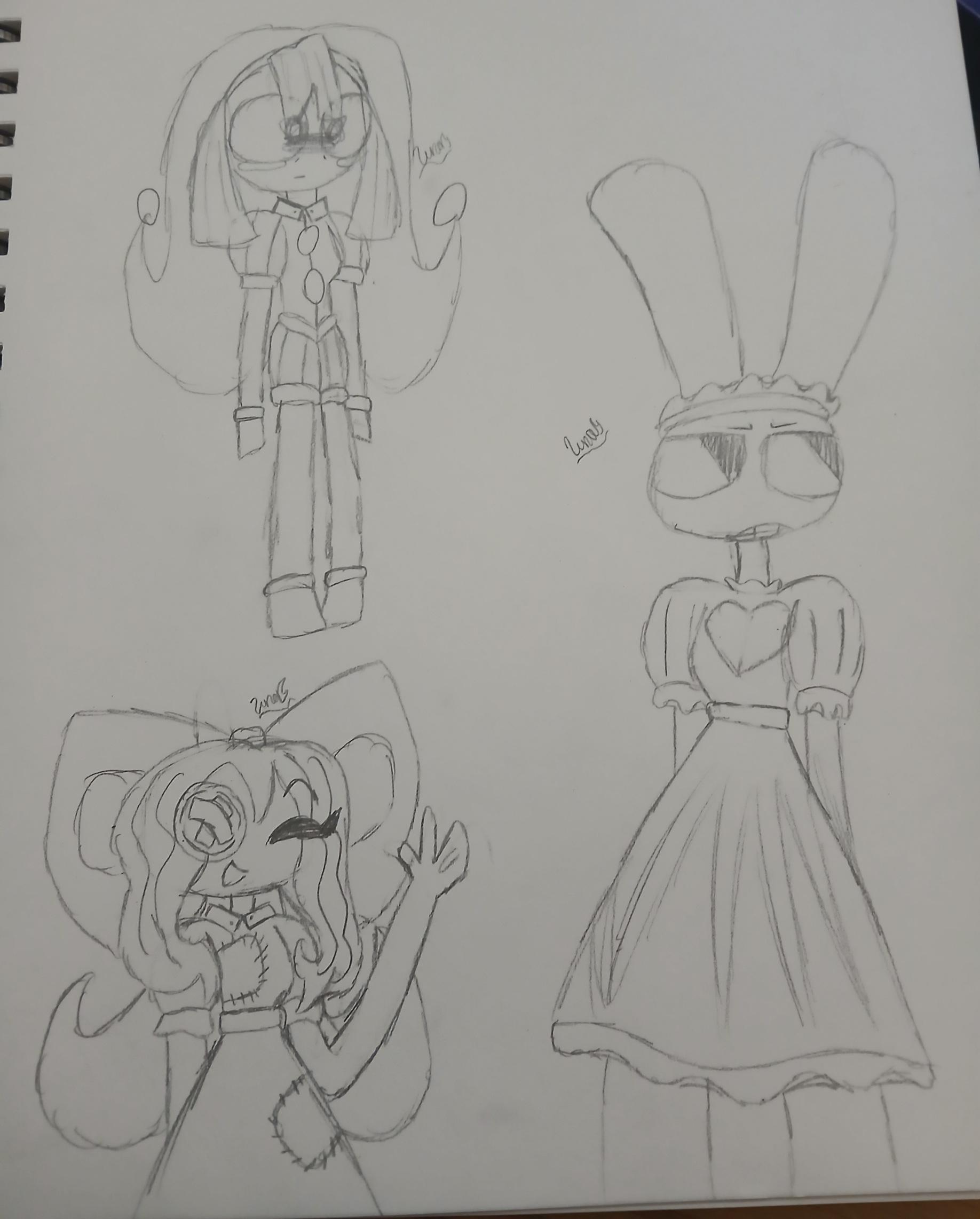 TADC Randomnesss MAID JAX 12 More doodles! - ibisPaint