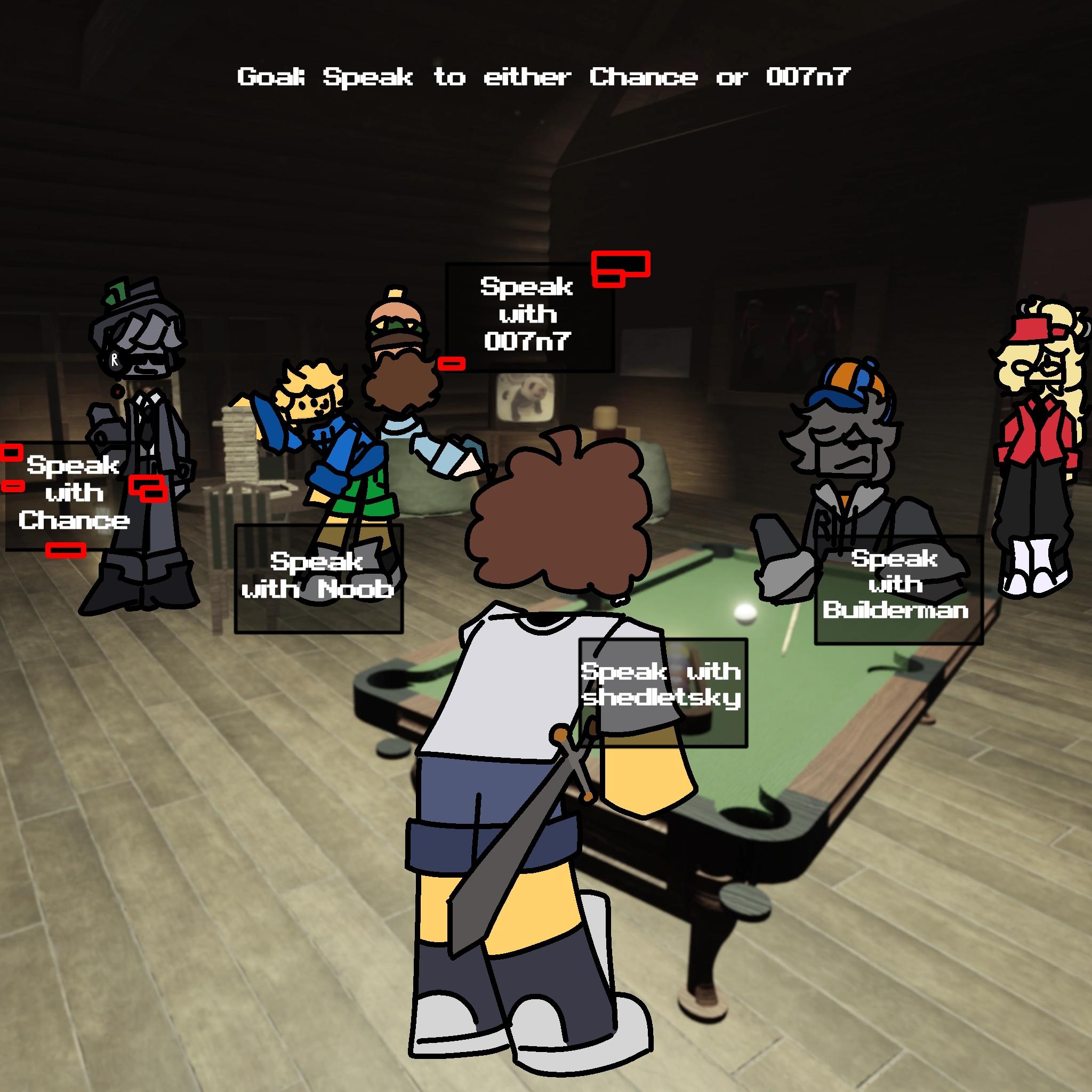 The Forsakened {Gambled 93 Time(s)} Go into the pool room. - ibisPaint