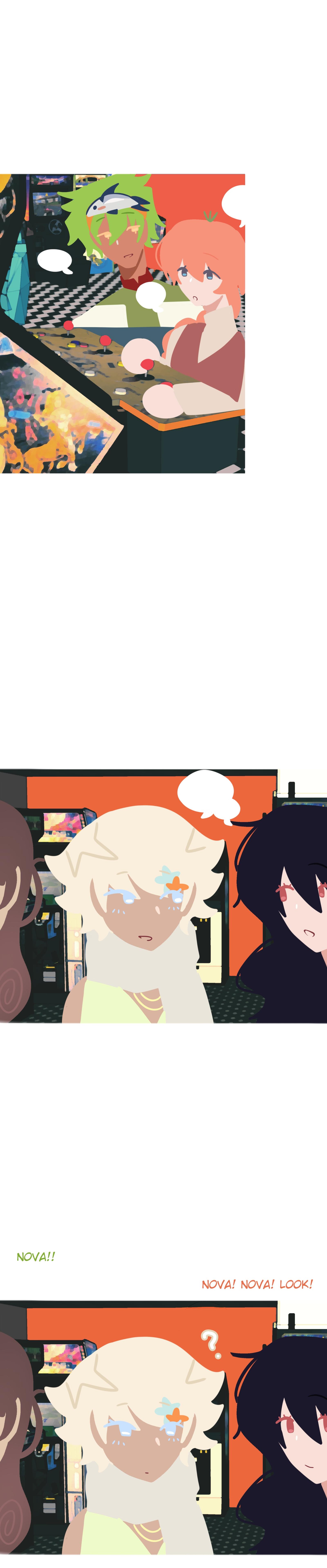 Sugarcoated Days Episode 35 Arcade Hangout - ibisPaint