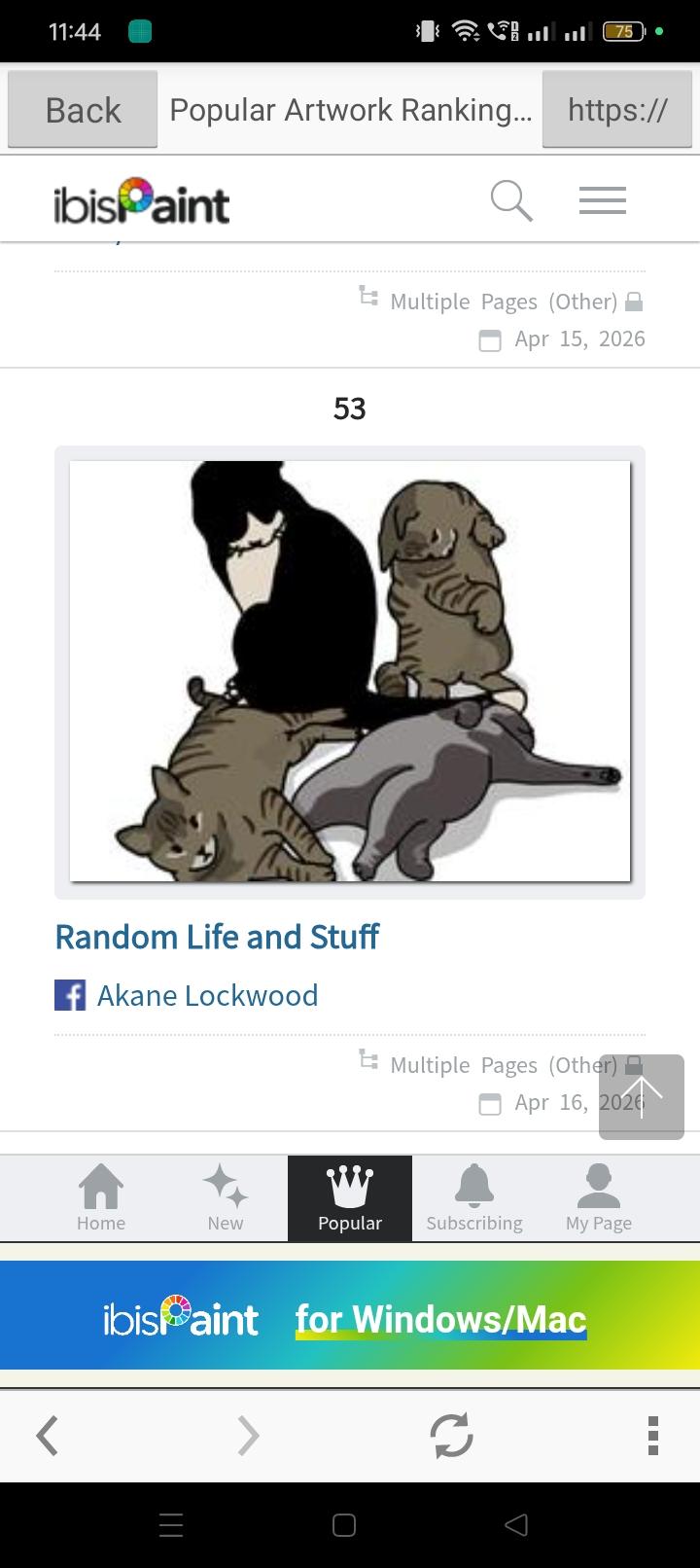Random Life and Stuff Random 23 — Woahhh :OO ️ - ibisPaint