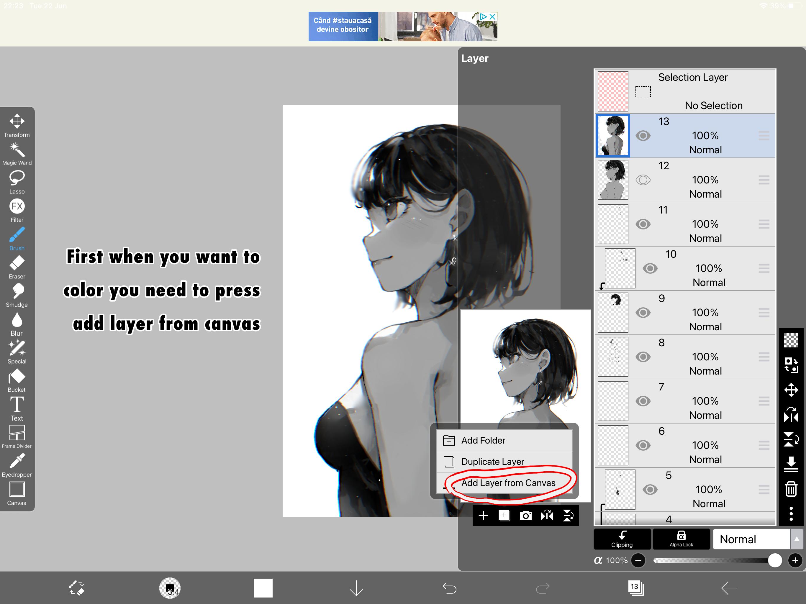 Random Episode 2 Tutorial coloring - ibisPaint