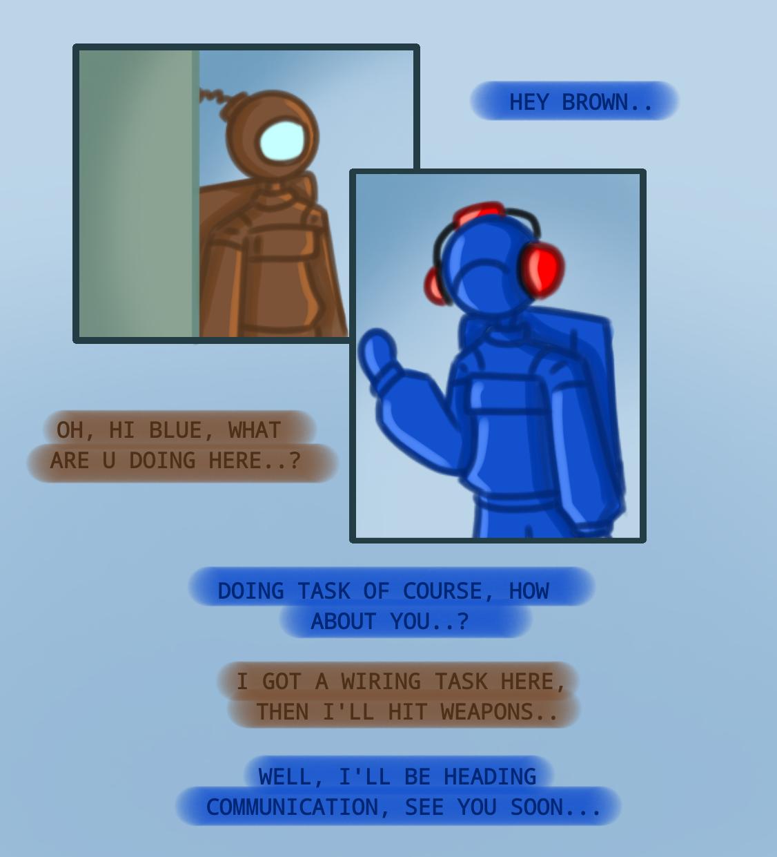 Something Among us Episode 9 Lights out (2) ibisPaint