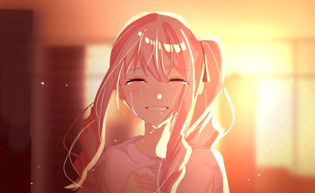 笑って