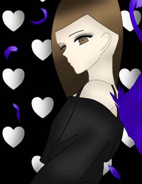 purple wings - ibisPaint
