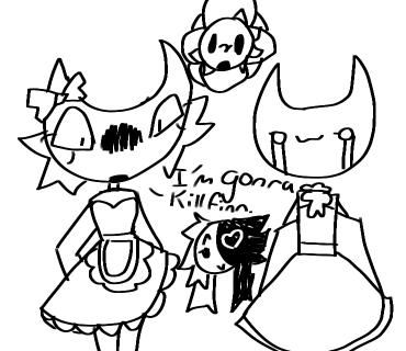 Dandy’s  Facility doodles