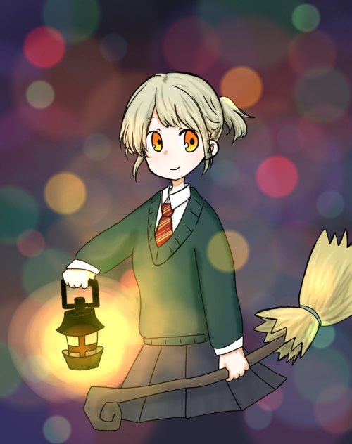 ランプの灯火