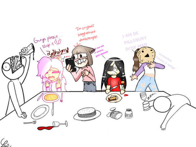 Just a normal lunch collab