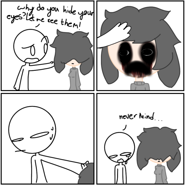 Don’t look at her eyes collab
