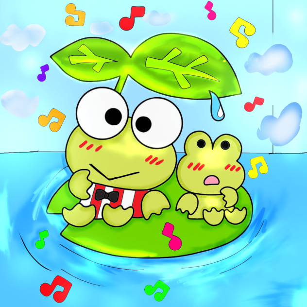 keroppi coloring