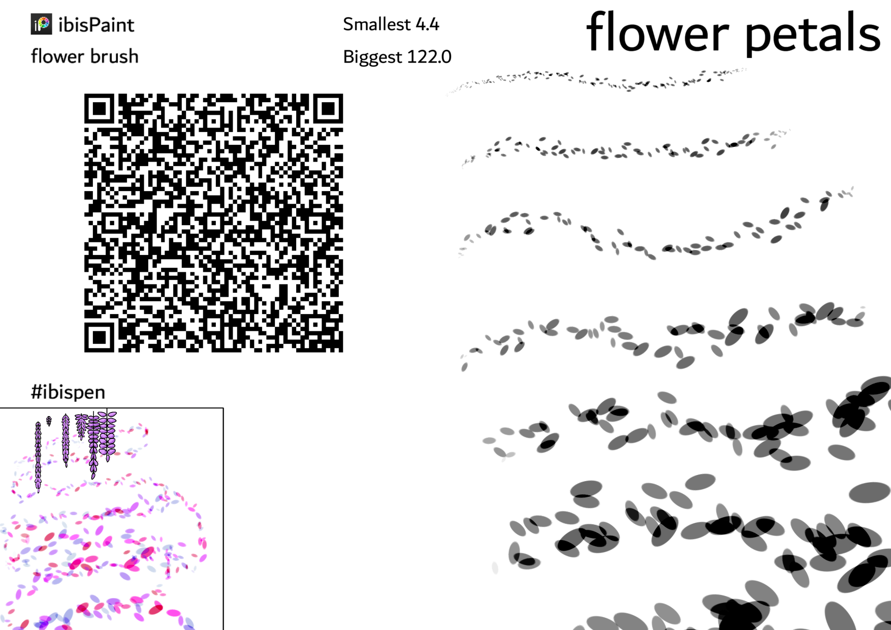 flower brush - ibisPaint