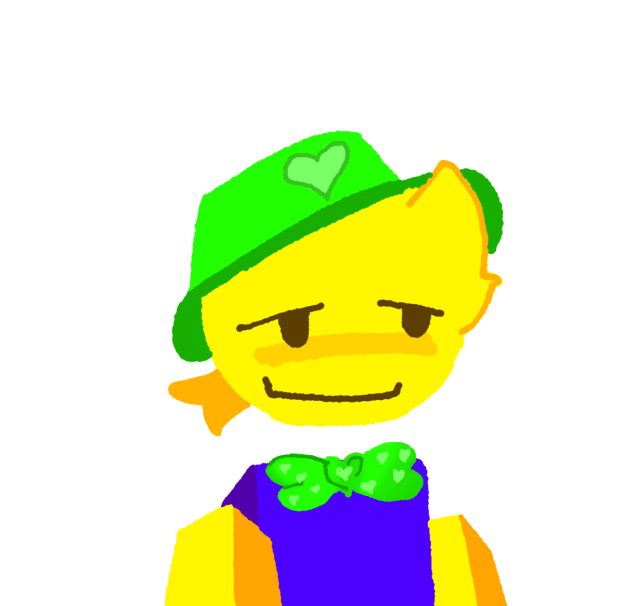 Lazy drawing of my Roblox oc