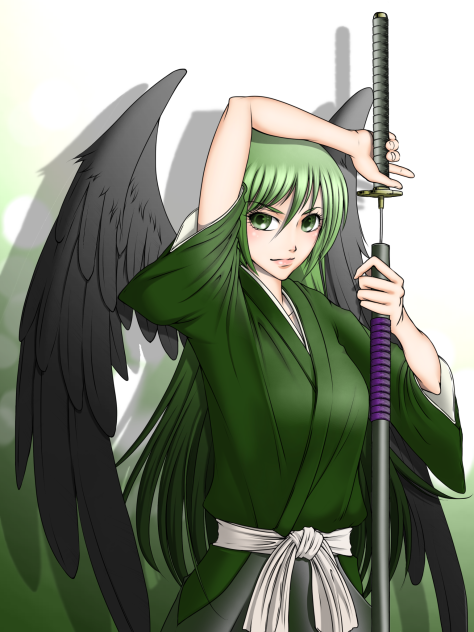 「鴉」描いてみた