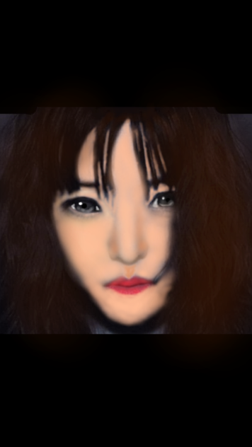 貞子ウイルスで有名な娘に化粧してもらった