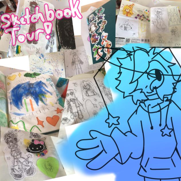 Just a few pages from my sketchbook!