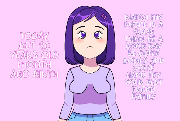 today but 20 years old month ago birth