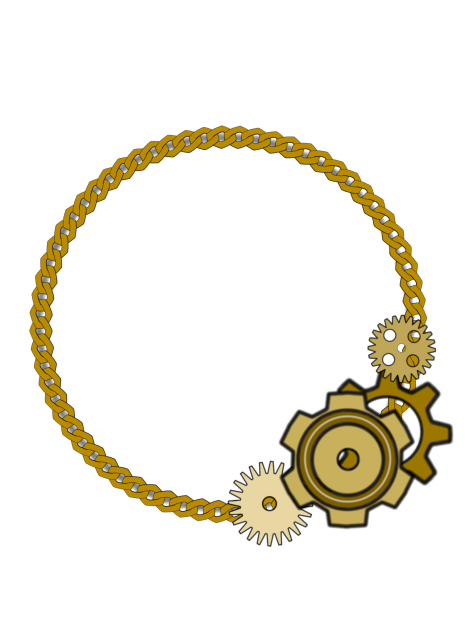 Material - Steampunk frame avatar 1