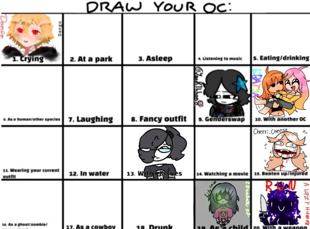 Draw your OC! ✨CoLlAb✨