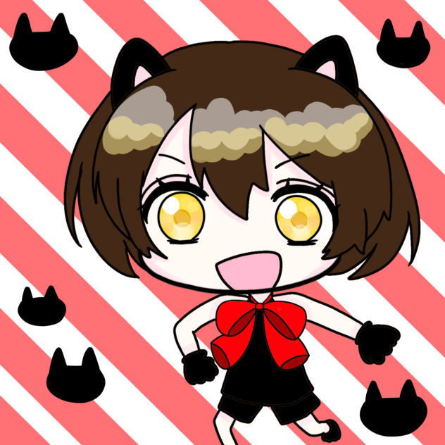 ねこ大好きだニャン♪ミニキャラ