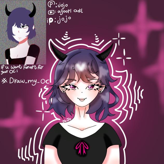 🖤💜fanart for a frind💜🖤