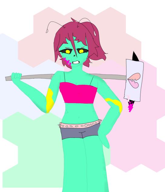 ugly ass drawing 😋