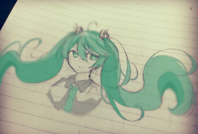 初音ミク 加工前