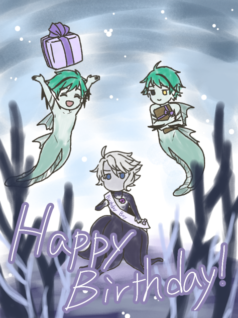 アズールお誕生日