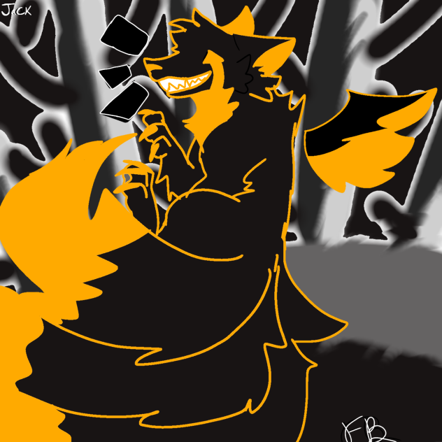 jack the demon wolfdog