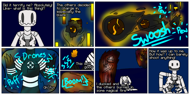 A Skeletal Story. p5 Minecraft-FNaF fmc