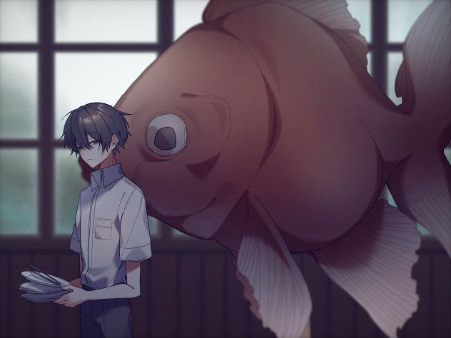 人と魚