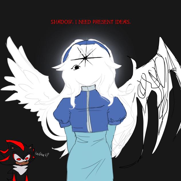 Doodle of hallucination Maria