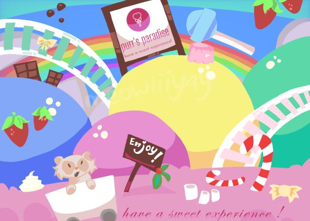 purr's paradise - a cart ride game icon