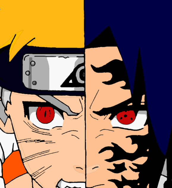 NaRuTo VS SaSuKe - ibisPaint