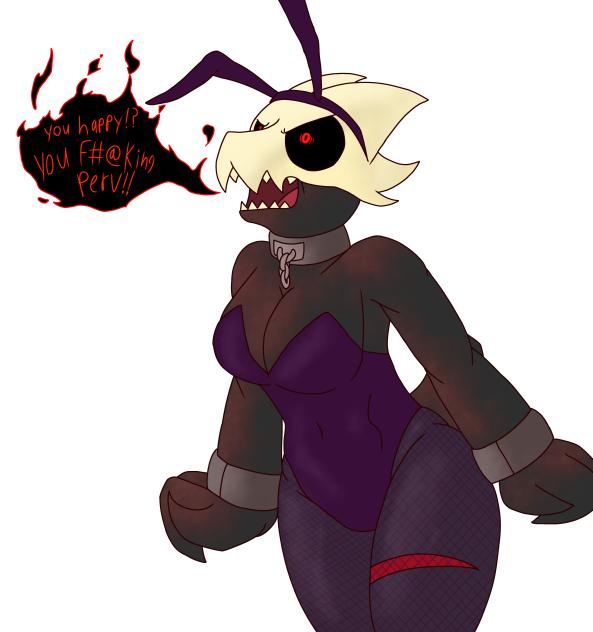 Asher Bunny suit 🏗️ 😈💗❤️👯‍♀️🐰💀🤬