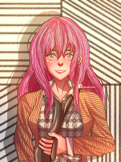 Batik versi cewek anime