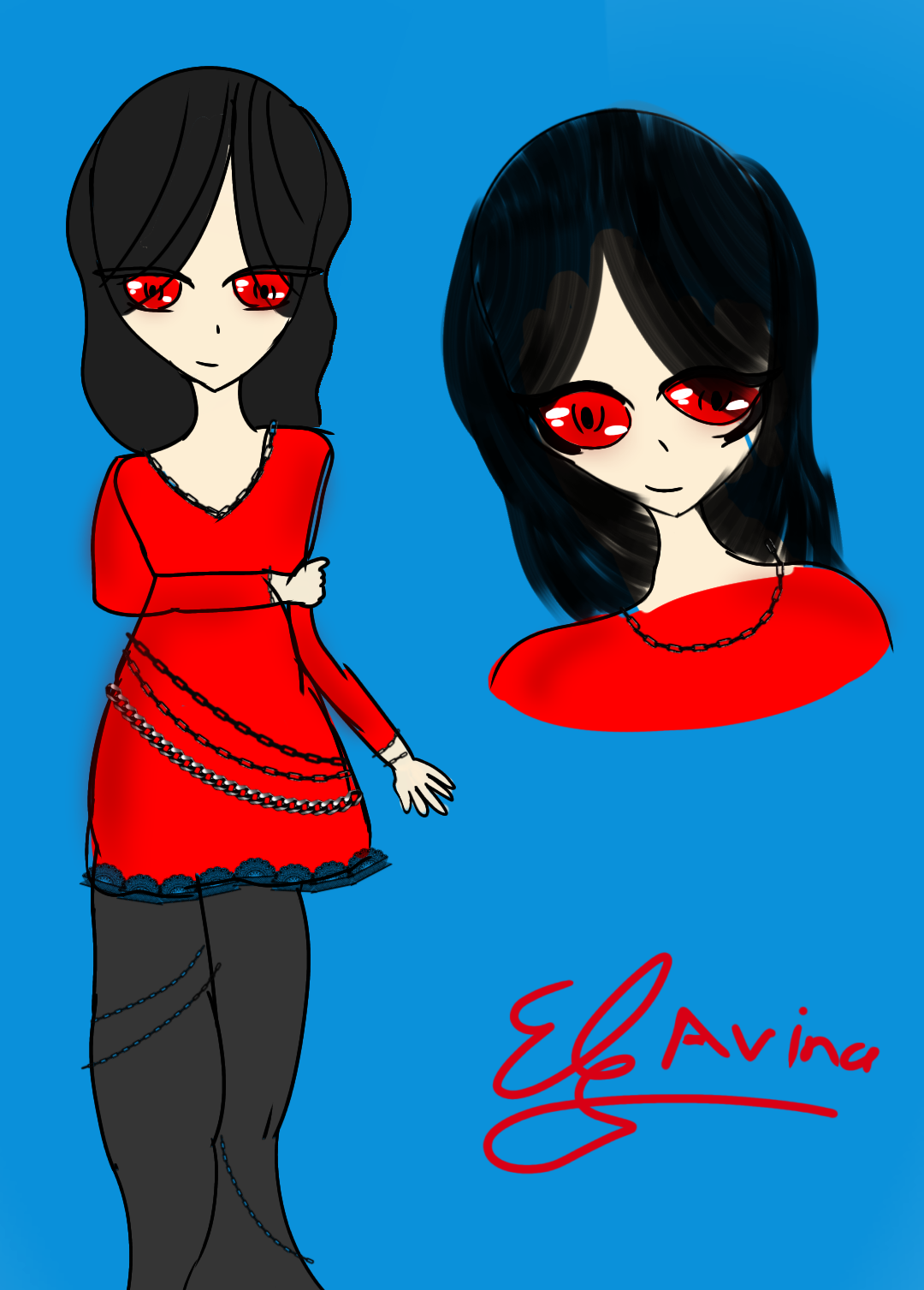try to draw this art - ibisPaint