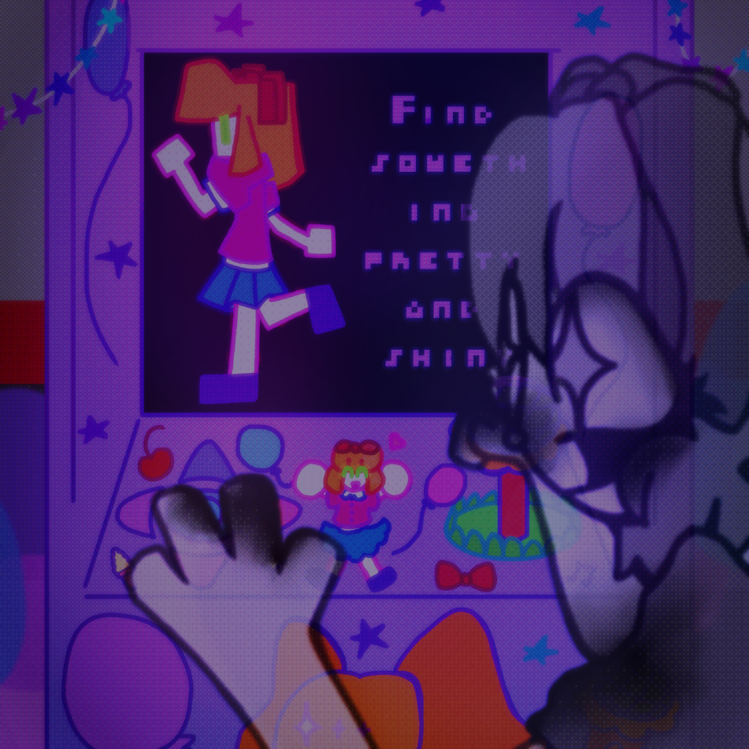 Elizabeth Playing a Game about Her! - ibisPaint