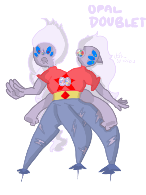 Opal Doublet