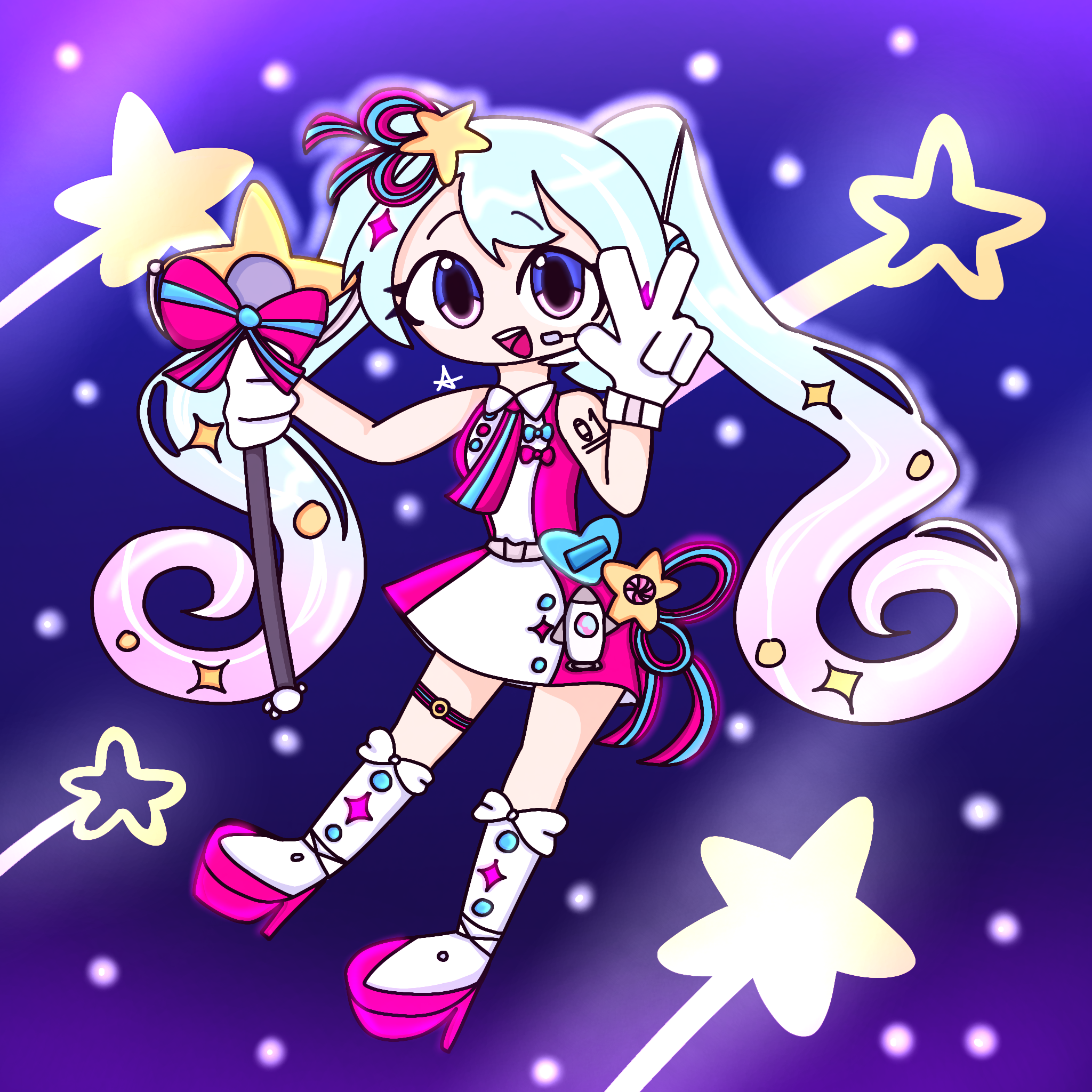 Future eve Hatsune Miku 🫠 - ibisPaint