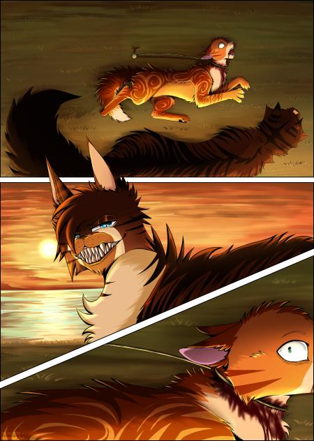 Hawkfrost and Firestar