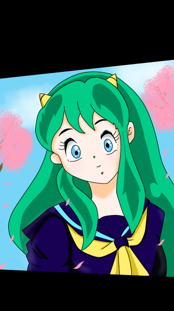 うる星やつらラムちゃん描いてみた