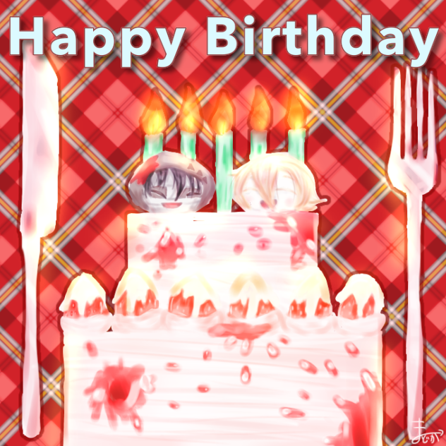 【殺戮の天使】誕生日カード