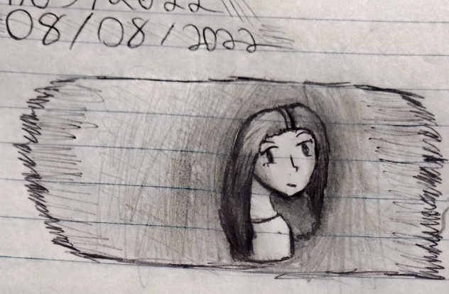 desenho no caderno ✏️📒 😉