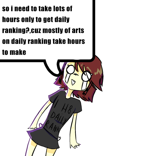 Do only slow artists get daily ranking