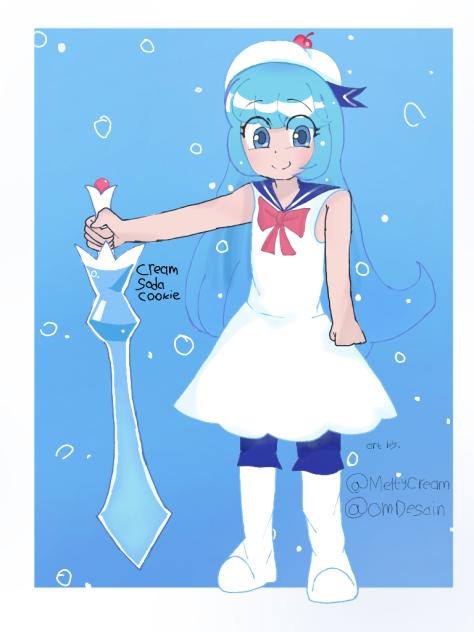 Cream Soda Cookie in my style!