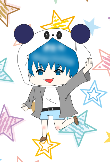 パンダ君(擬人化)